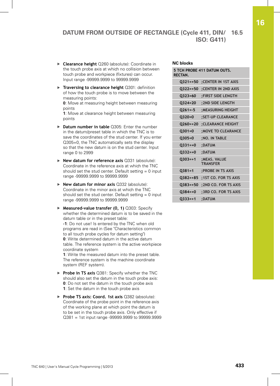 HEIDENHAIN TNC 640 (34059x-02) Cycle programming User Manual | Page 433 / 581