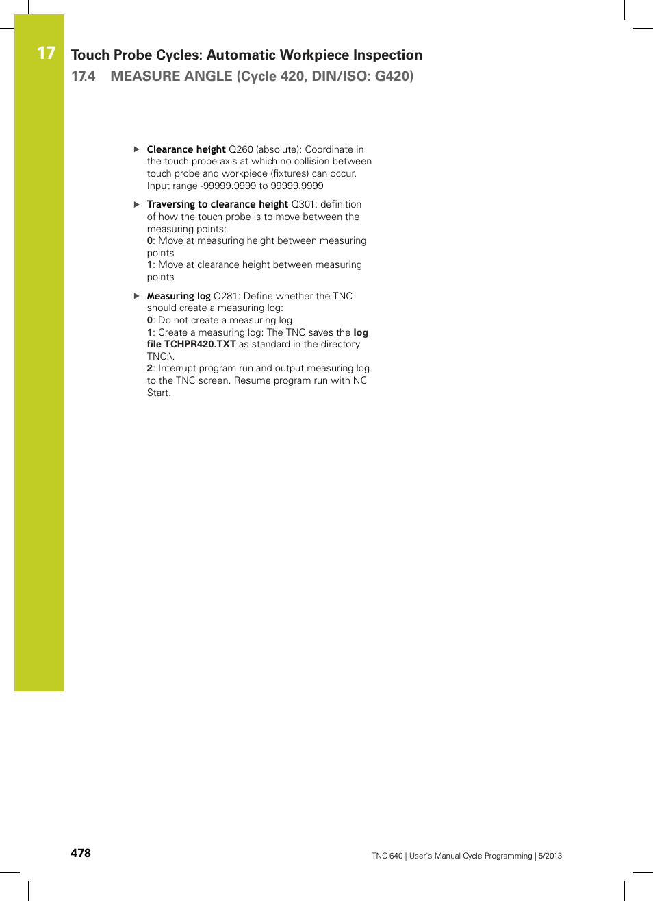 HEIDENHAIN TNC 640 (34059x-02) Cycle programming User Manual | Page 478 / 581