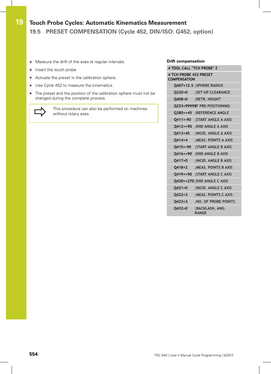 HEIDENHAIN TNC 640 (34059x-02) Cycle programming User Manual | Page 554 / 581