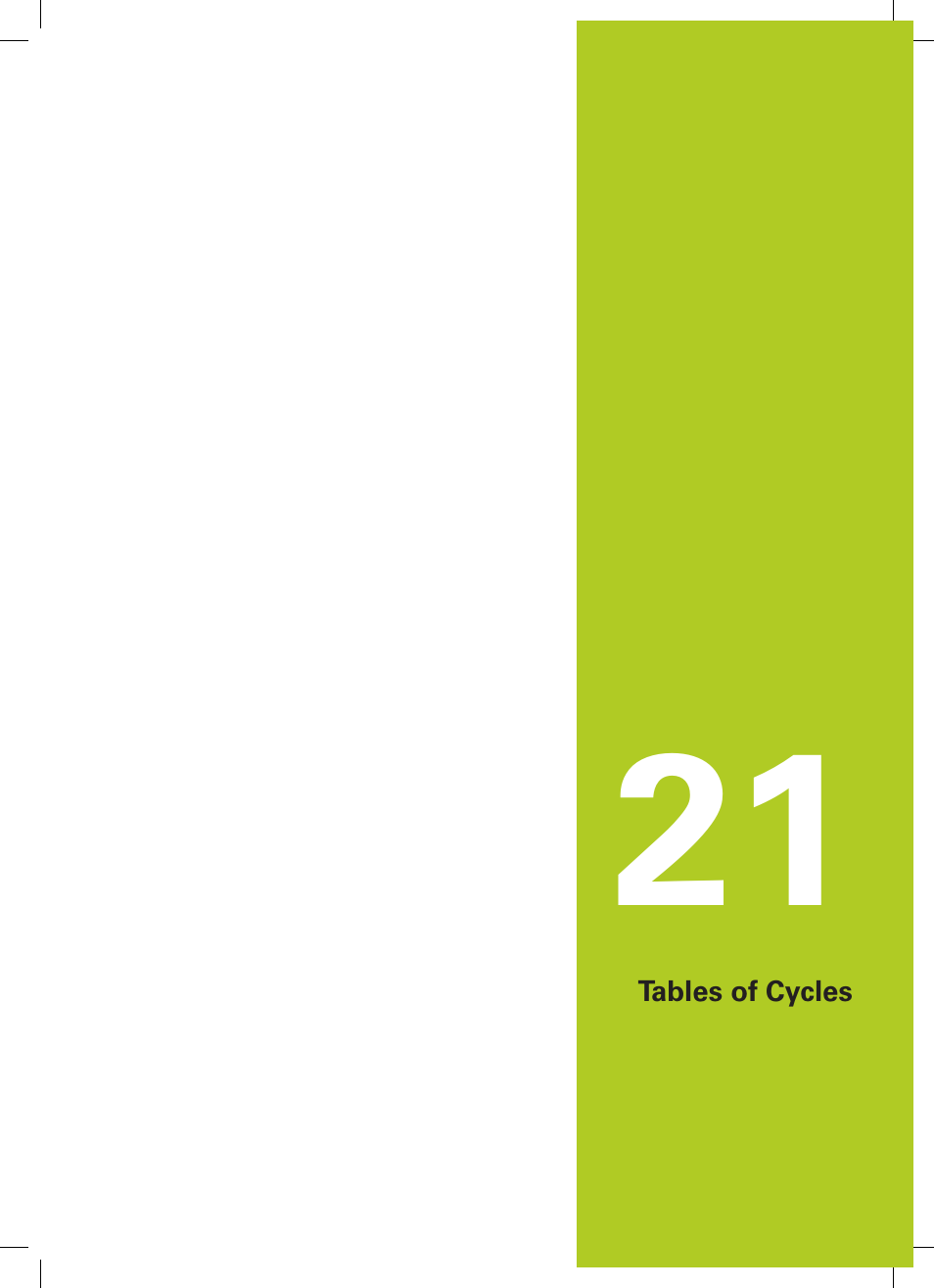 21 tables of cycles, Tables of cycles | HEIDENHAIN TNC 640 (34059x-02) Cycle programming User Manual | Page 573 / 581