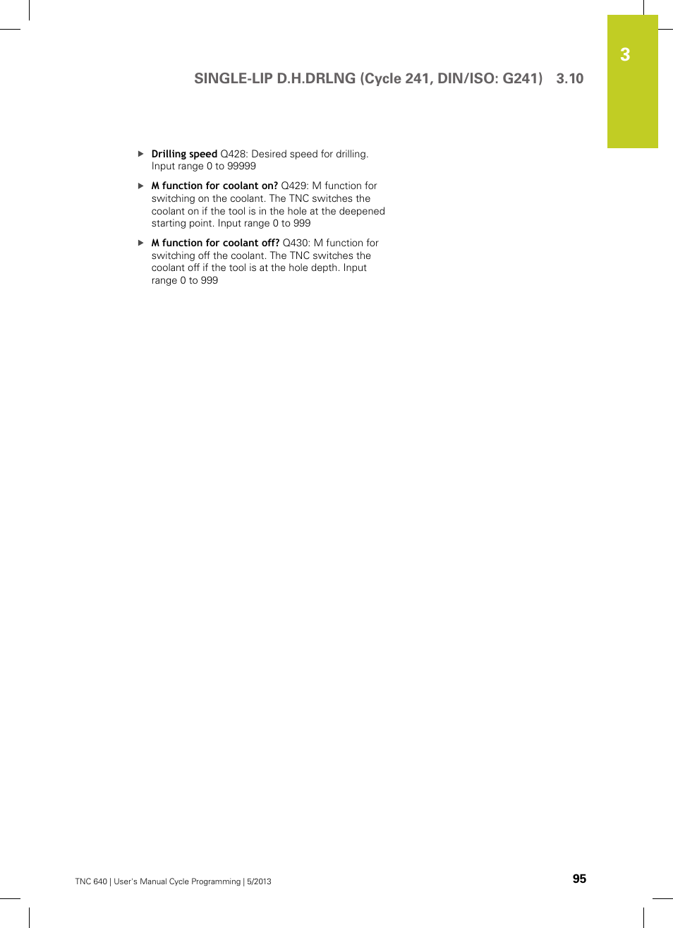HEIDENHAIN TNC 640 (34059x-02) Cycle programming User Manual | Page 95 / 581