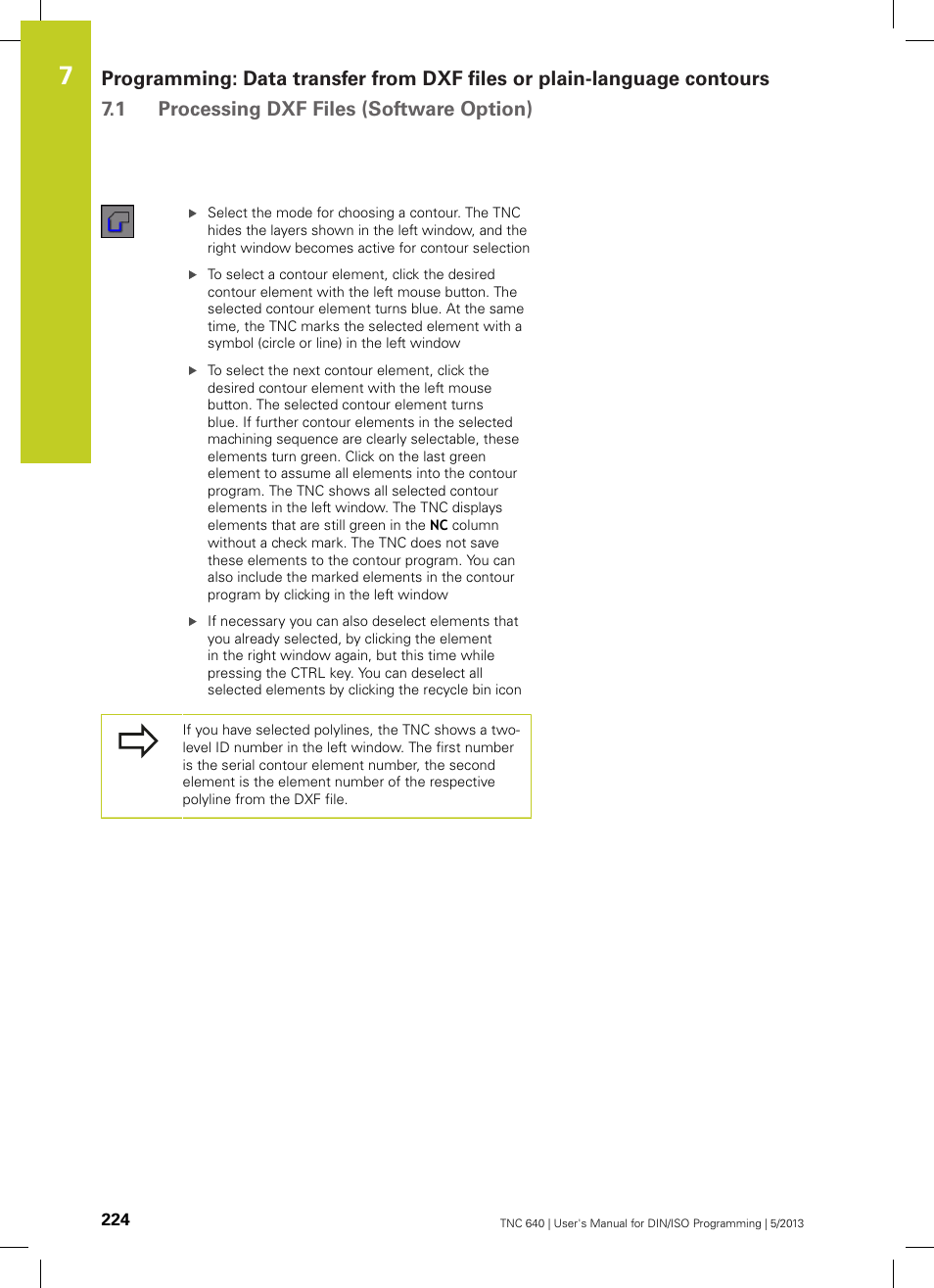 HEIDENHAIN TNC 640 (34059x-02) ISO programming User Manual | Page 224 / 620