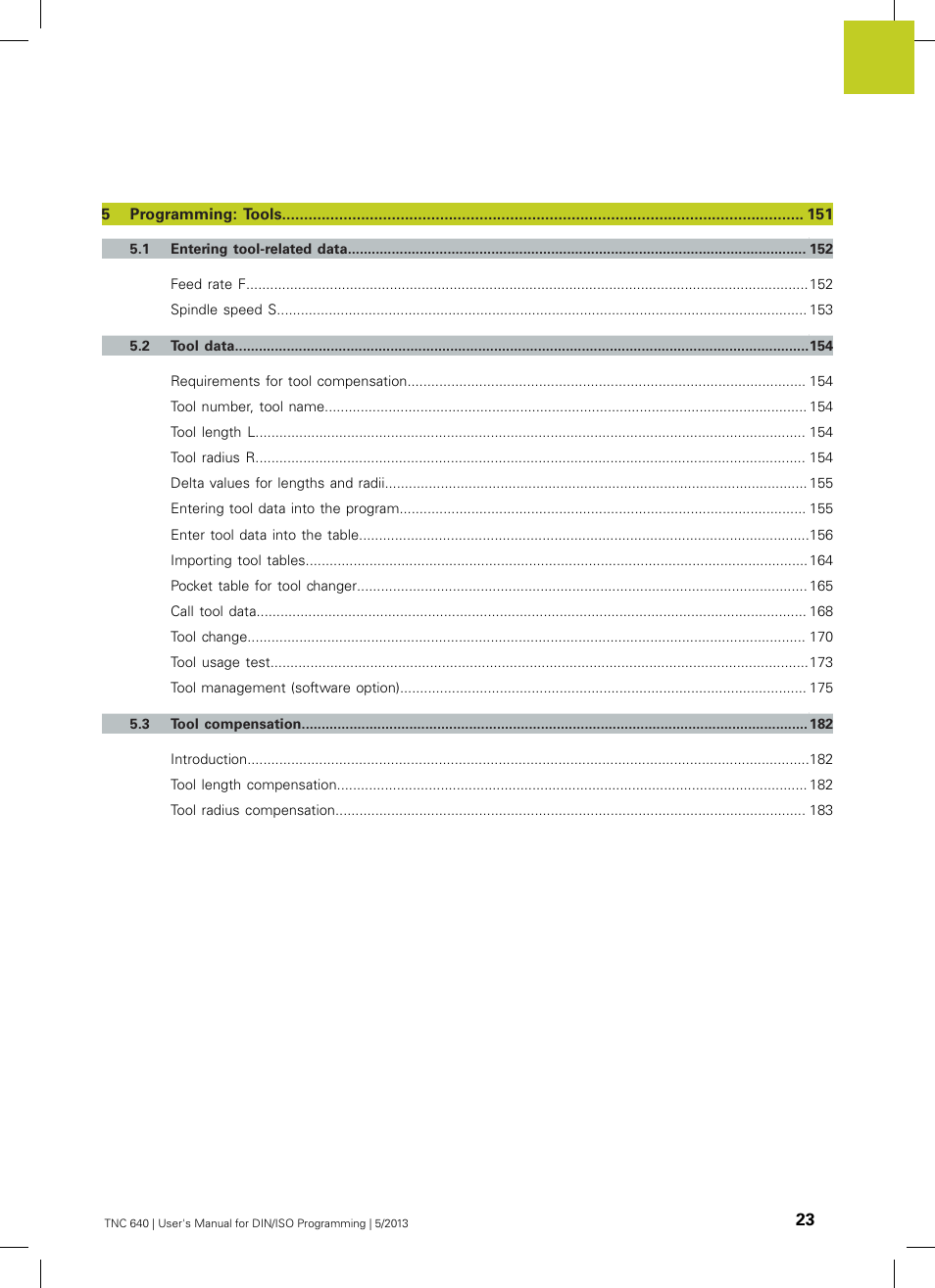 HEIDENHAIN TNC 640 (34059x-02) ISO programming User Manual | Page 23 / 620