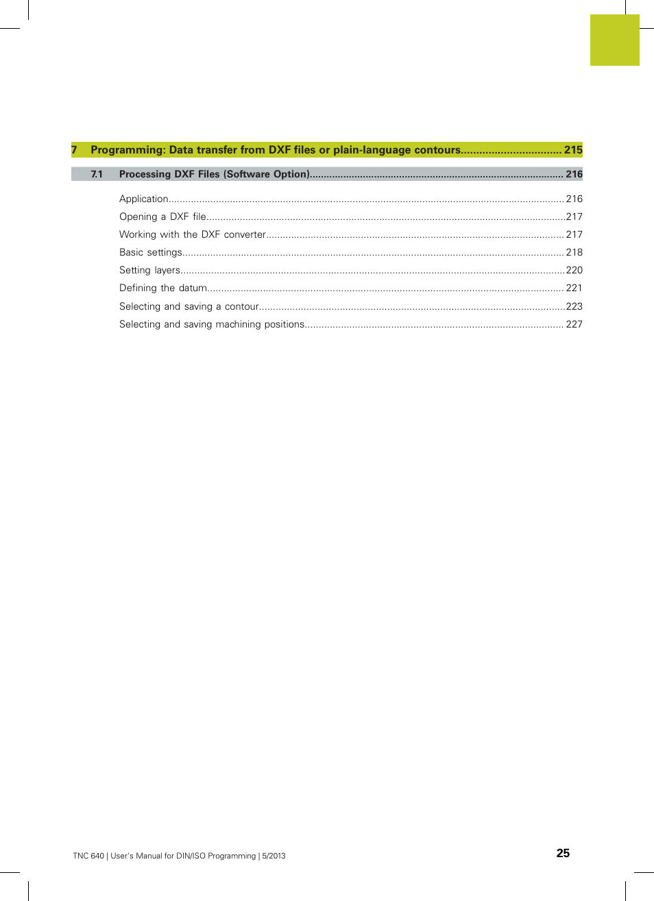 HEIDENHAIN TNC 640 (34059x-02) ISO programming User Manual | Page 25 / 620