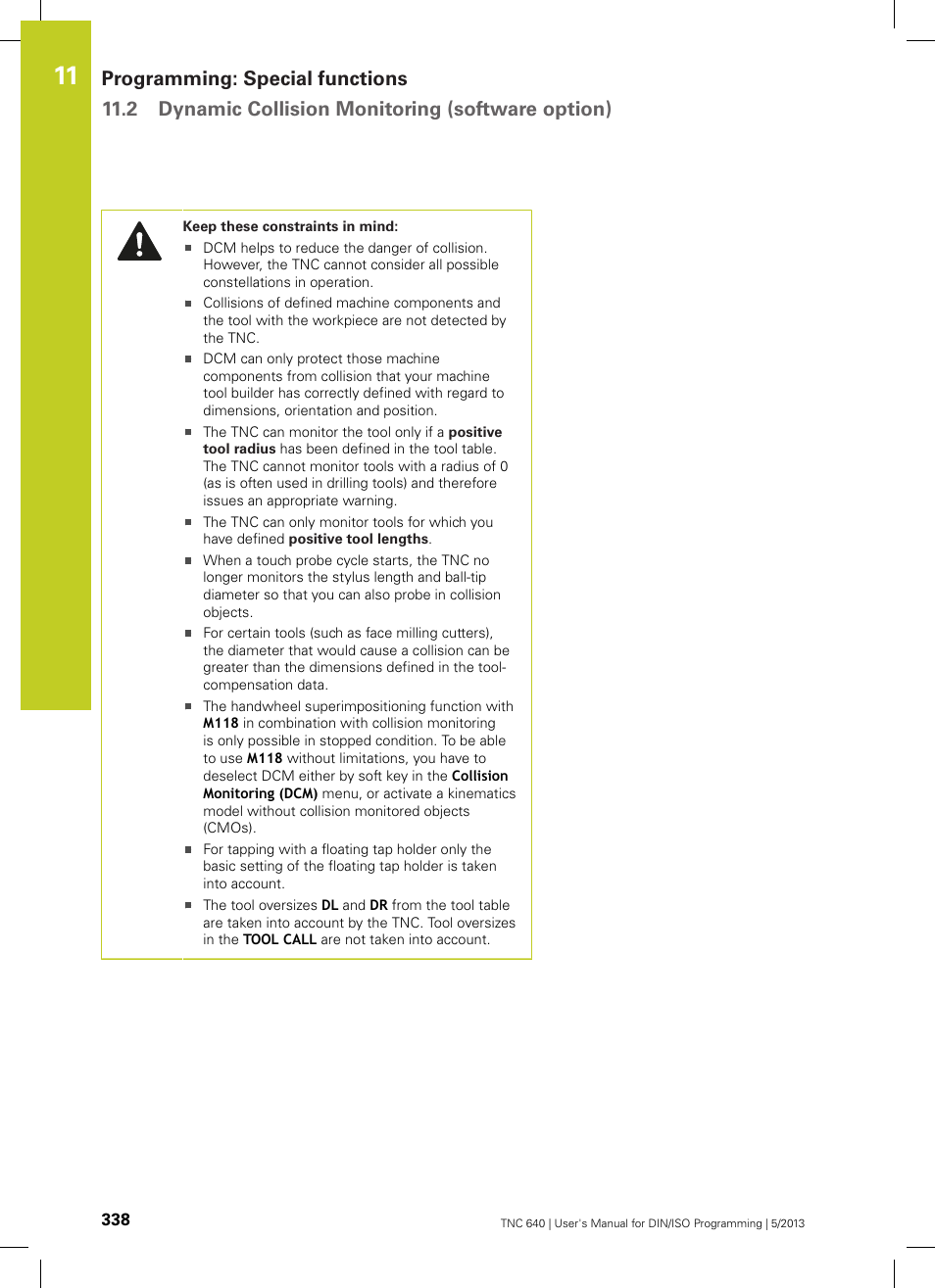 HEIDENHAIN TNC 640 (34059x-02) ISO programming User Manual | Page 338 / 620