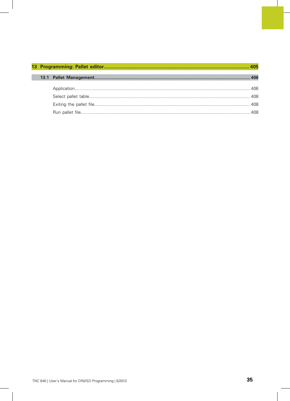 HEIDENHAIN TNC 640 (34059x-02) ISO programming User Manual | Page 35 / 620