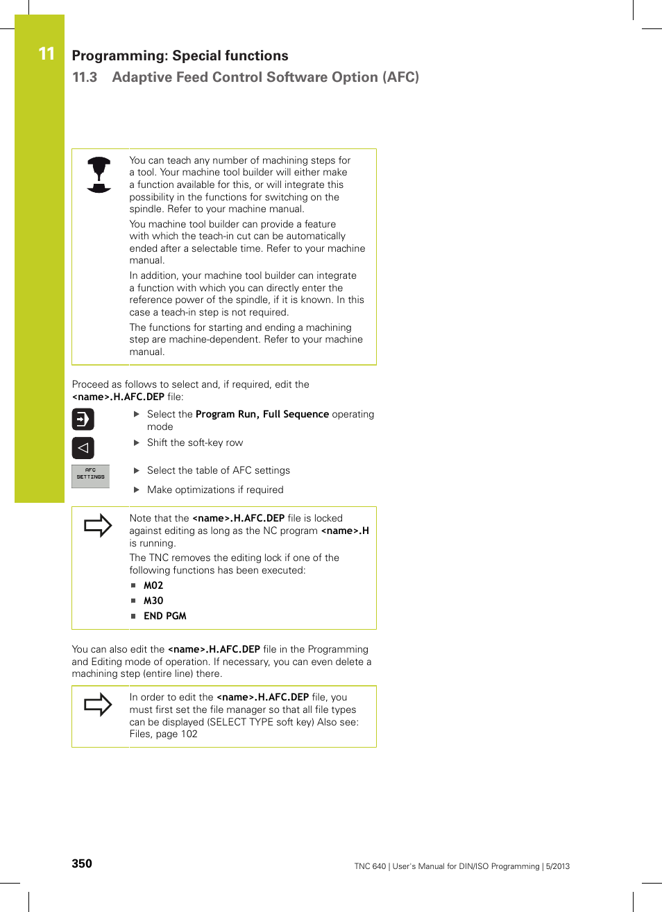HEIDENHAIN TNC 640 (34059x-02) ISO programming User Manual | Page 350 / 620