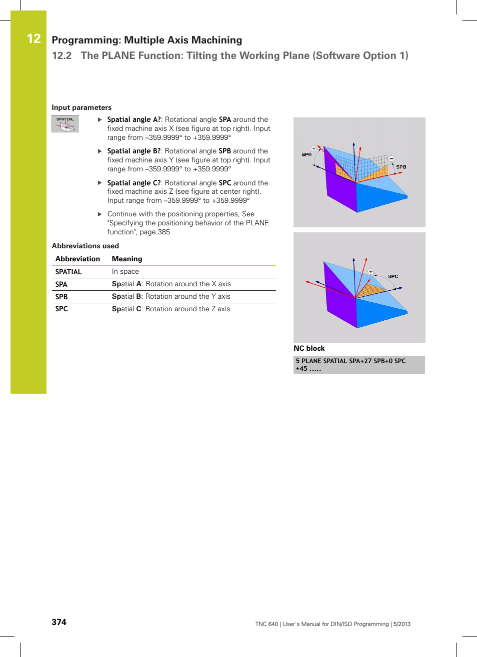 HEIDENHAIN TNC 640 (34059x-02) ISO programming User Manual | Page 374 / 620
