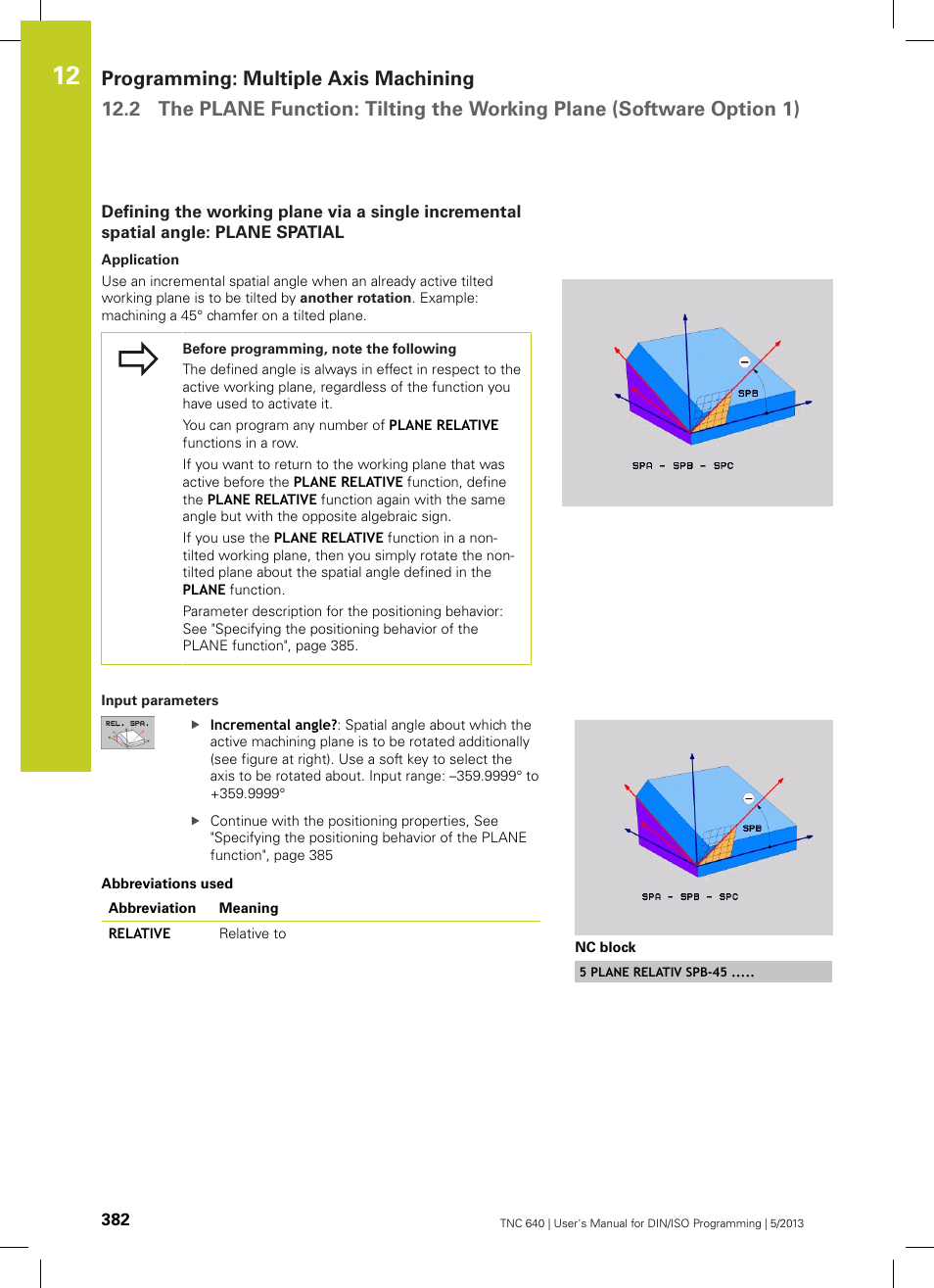 HEIDENHAIN TNC 640 (34059x-02) ISO programming User Manual | Page 382 / 620