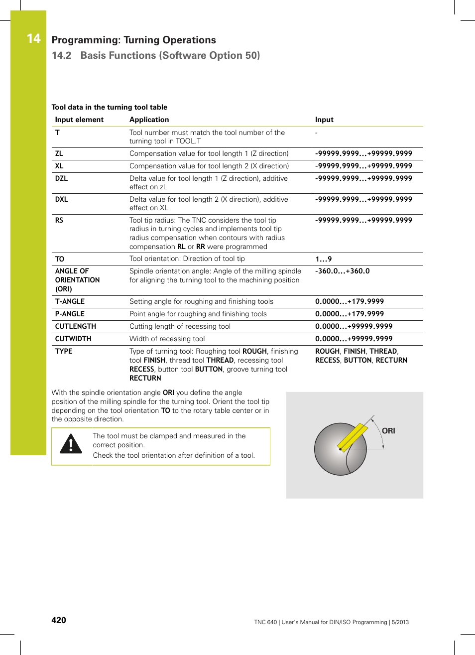 HEIDENHAIN TNC 640 (34059x-02) ISO programming User Manual | Page 420 / 620