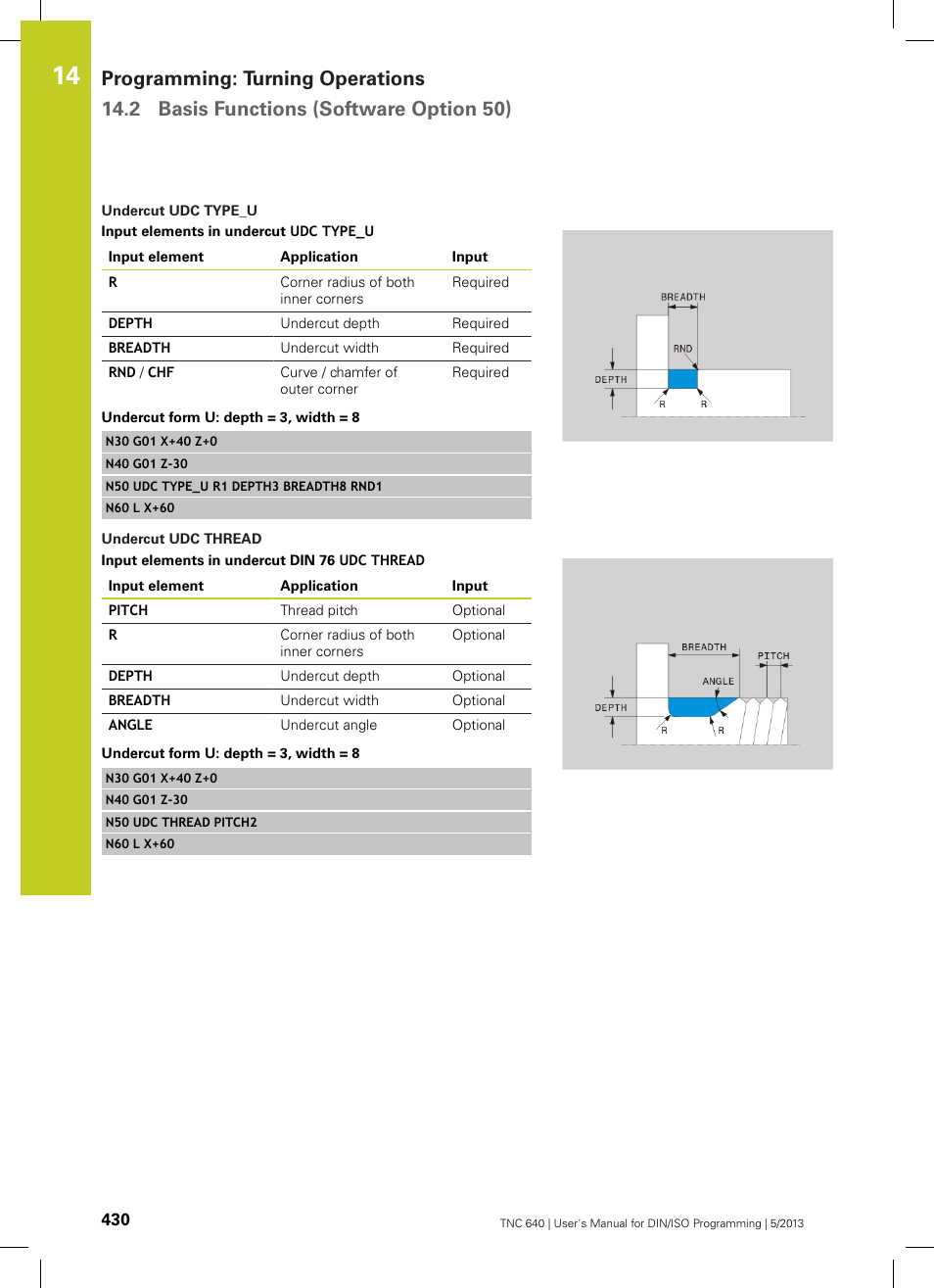 HEIDENHAIN TNC 640 (34059x-02) ISO programming User Manual | Page 430 / 620