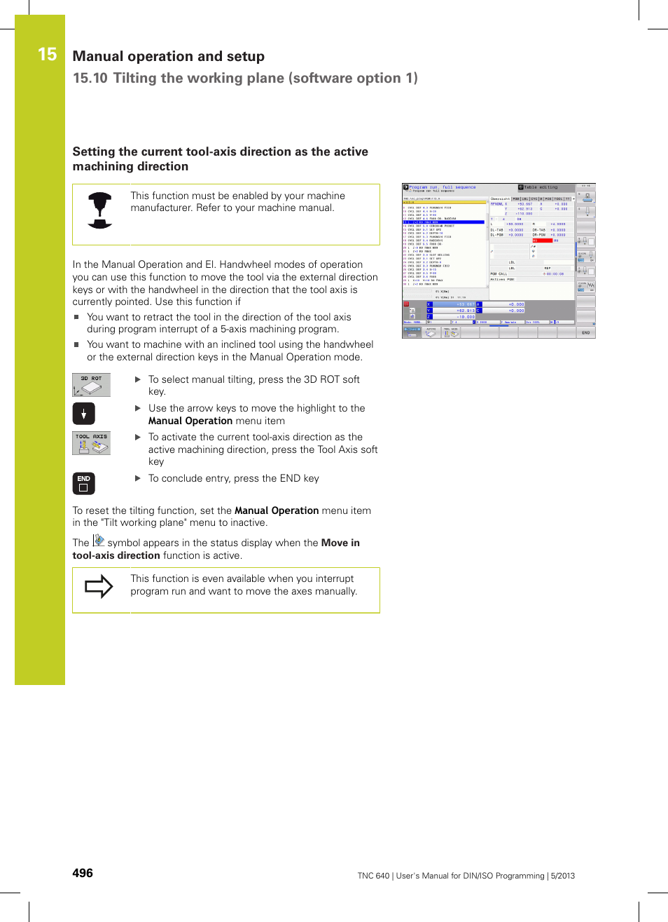HEIDENHAIN TNC 640 (34059x-02) ISO programming User Manual | Page 496 / 620