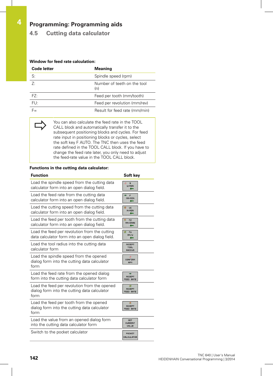 HEIDENHAIN TNC 640 (34059x-04) User Manual | Page 142 / 679