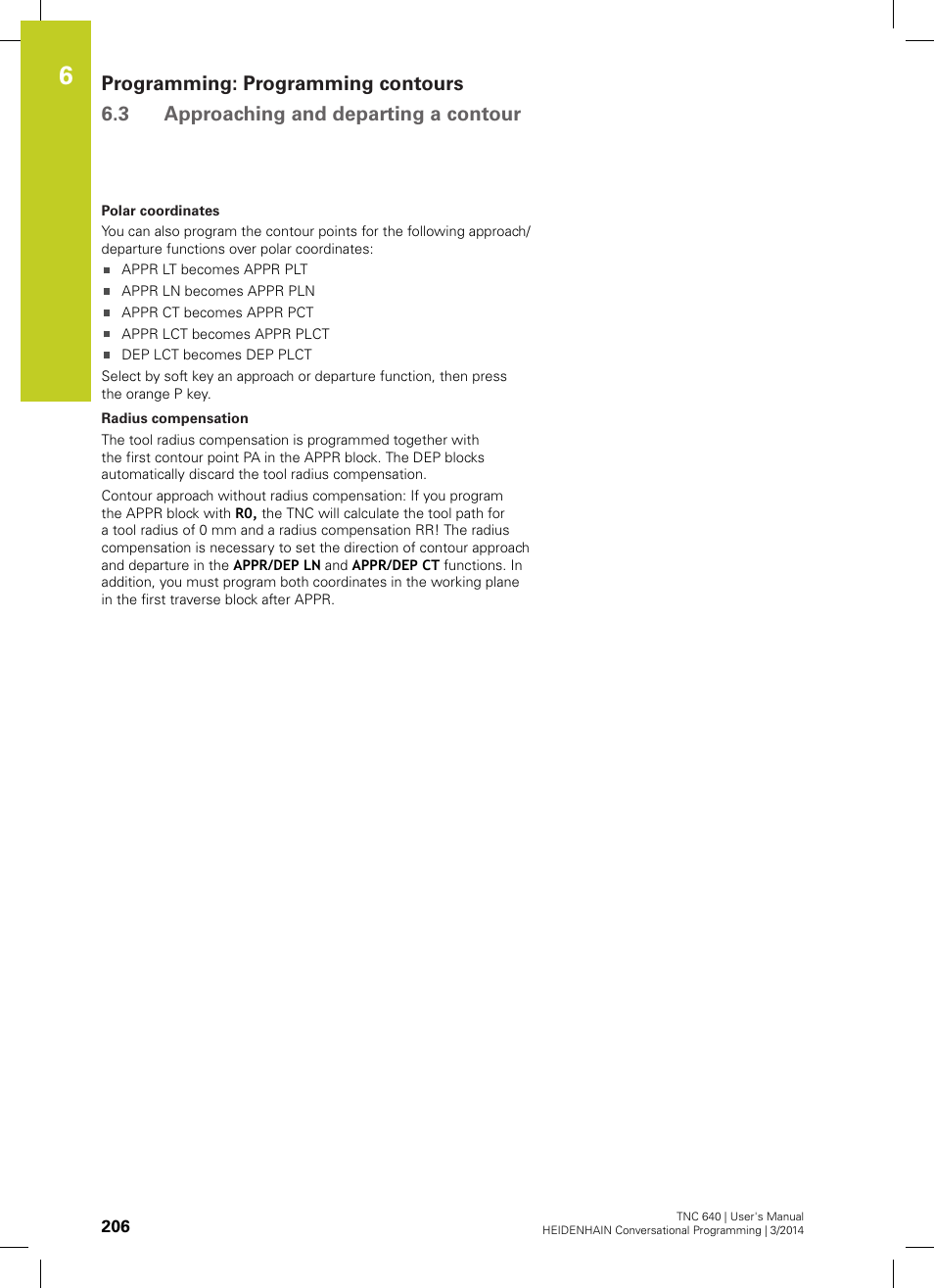 HEIDENHAIN TNC 640 (34059x-04) User Manual | Page 206 / 679