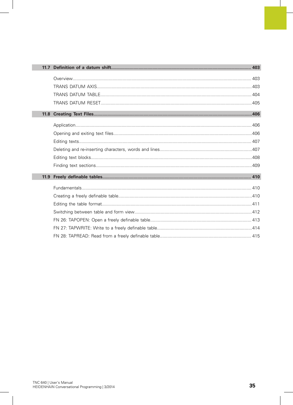 HEIDENHAIN TNC 640 (34059x-04) User Manual | Page 35 / 679