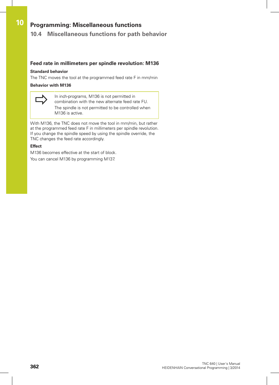 HEIDENHAIN TNC 640 (34059x-04) User Manual | Page 362 / 679