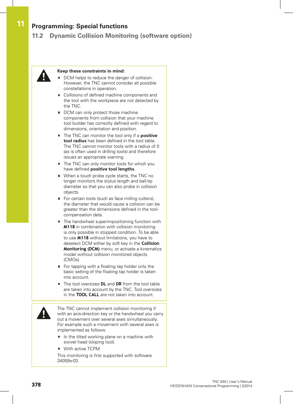 HEIDENHAIN TNC 640 (34059x-04) User Manual | Page 378 / 679