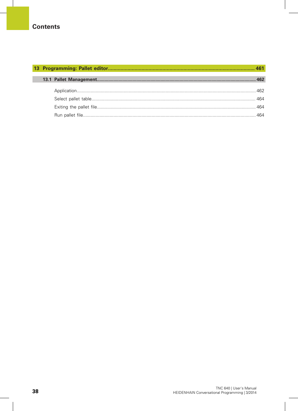 HEIDENHAIN TNC 640 (34059x-04) User Manual | Page 38 / 679