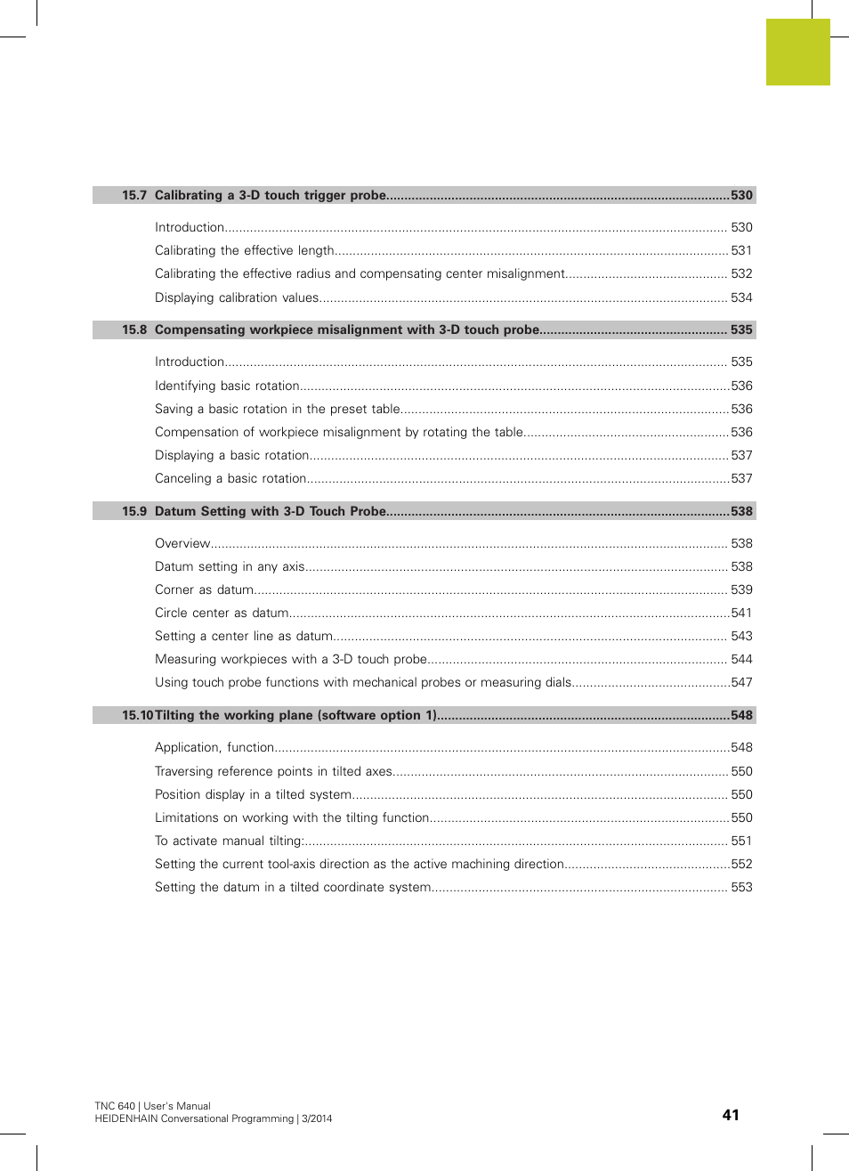 HEIDENHAIN TNC 640 (34059x-04) User Manual | Page 41 / 679