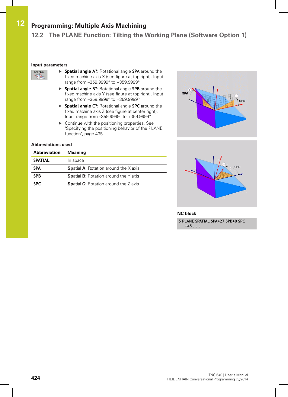 HEIDENHAIN TNC 640 (34059x-04) User Manual | Page 424 / 679