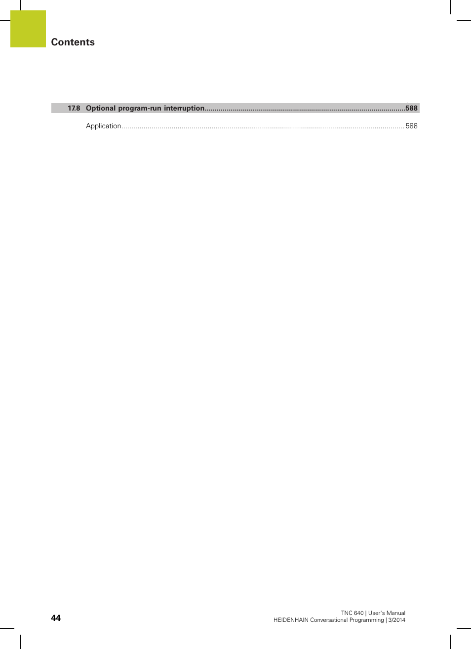HEIDENHAIN TNC 640 (34059x-04) User Manual | Page 44 / 679