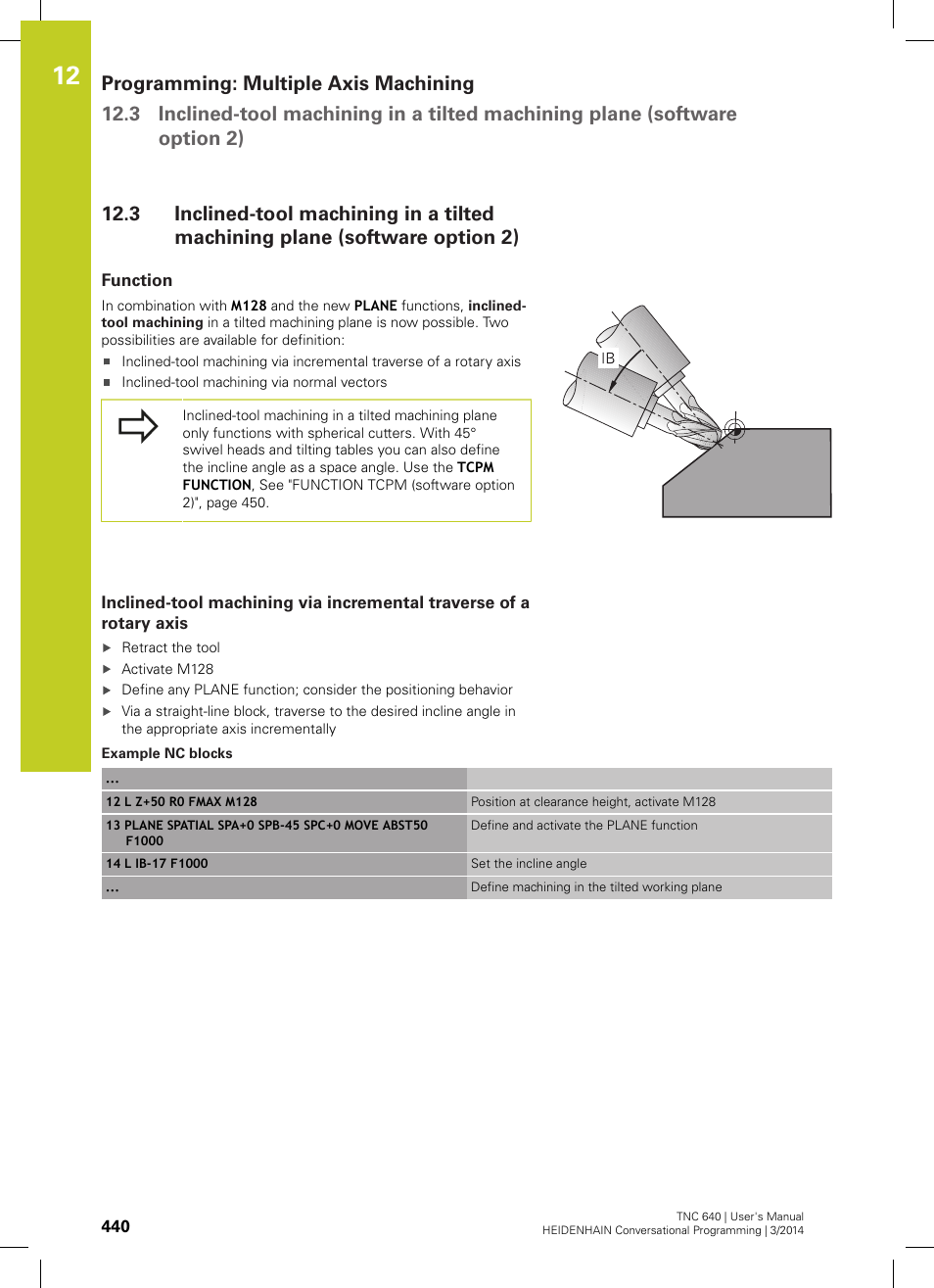 Function | HEIDENHAIN TNC 640 (34059x-04) User Manual | Page 440 / 679