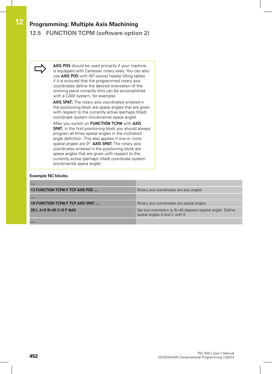 HEIDENHAIN TNC 640 (34059x-04) User Manual | Page 452 / 679