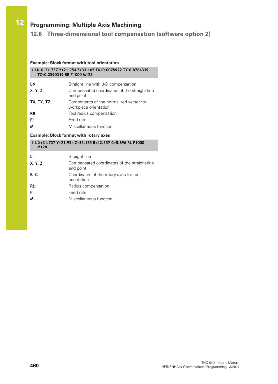 HEIDENHAIN TNC 640 (34059x-04) User Manual | Page 460 / 679
