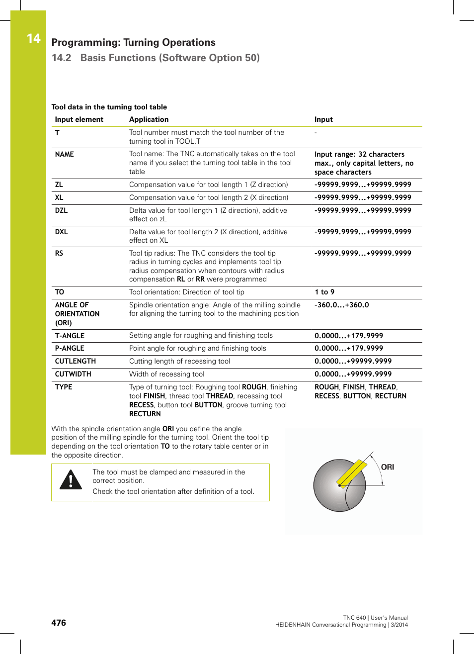 HEIDENHAIN TNC 640 (34059x-04) User Manual | Page 476 / 679