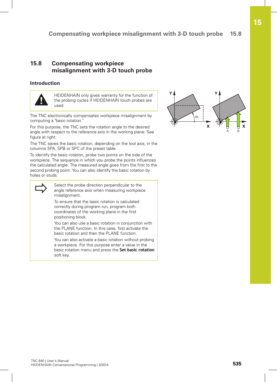 Introduction | HEIDENHAIN TNC 640 (34059x-04) User Manual | Page 535 / 679