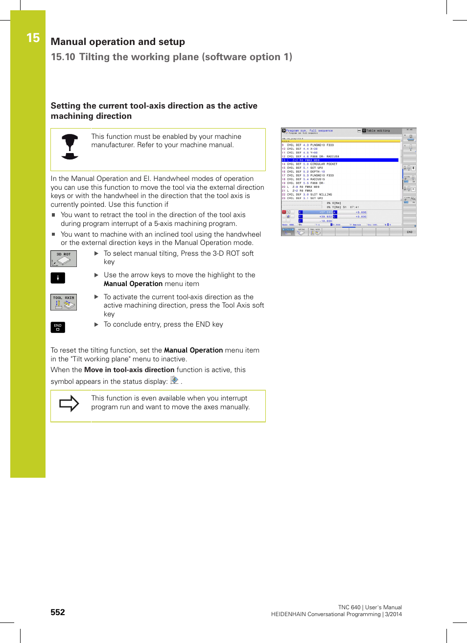 HEIDENHAIN TNC 640 (34059x-04) User Manual | Page 552 / 679