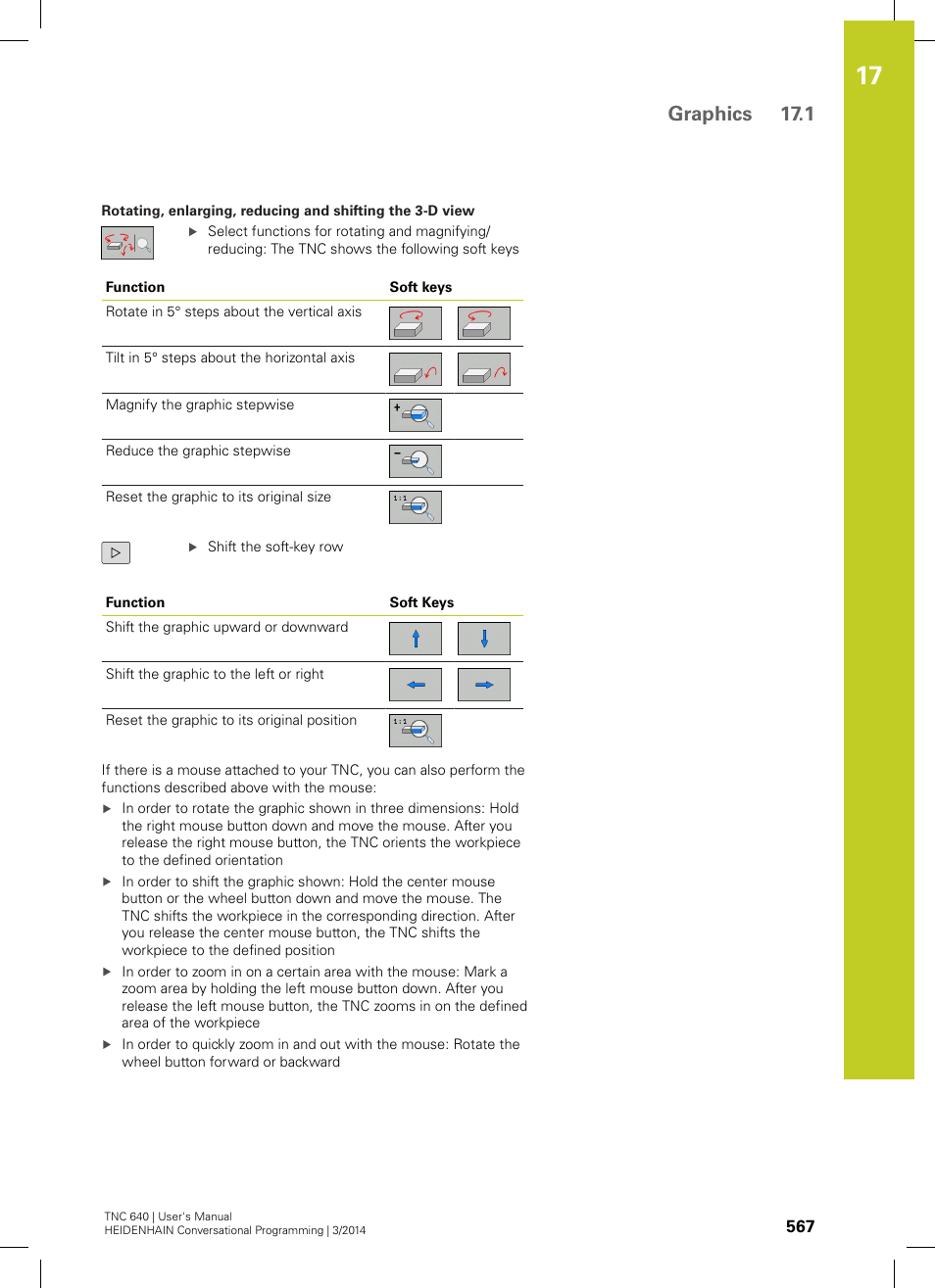 Graphics 17.1 | HEIDENHAIN TNC 640 (34059x-04) User Manual | Page 567 / 679