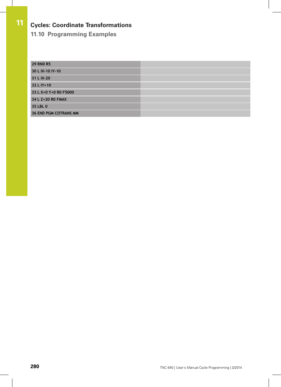 HEIDENHAIN TNC 640 (34059x-04) Cycle programming User Manual | Page 280 / 603