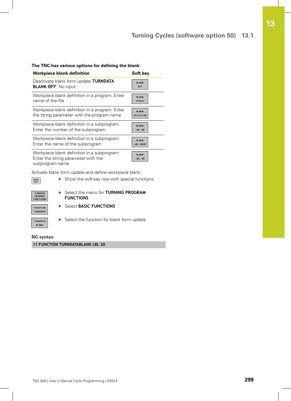 HEIDENHAIN TNC 640 (34059x-04) Cycle programming User Manual | Page 299 / 603