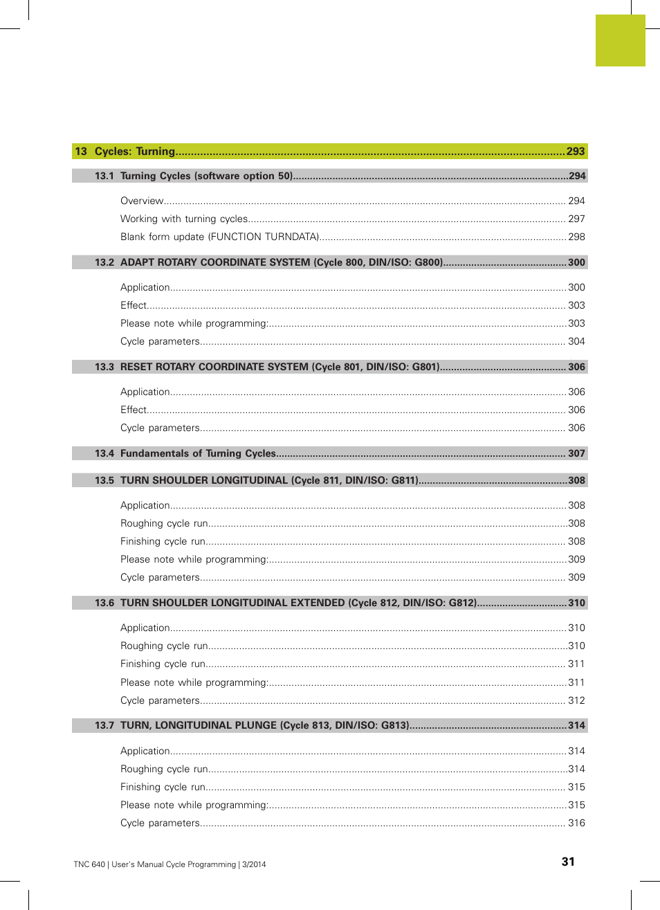 HEIDENHAIN TNC 640 (34059x-04) Cycle programming User Manual | Page 31 / 603