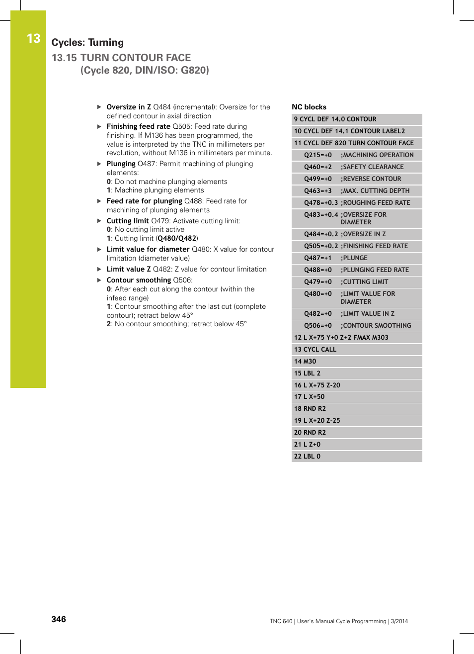 HEIDENHAIN TNC 640 (34059x-04) Cycle programming User Manual | Page 346 / 603