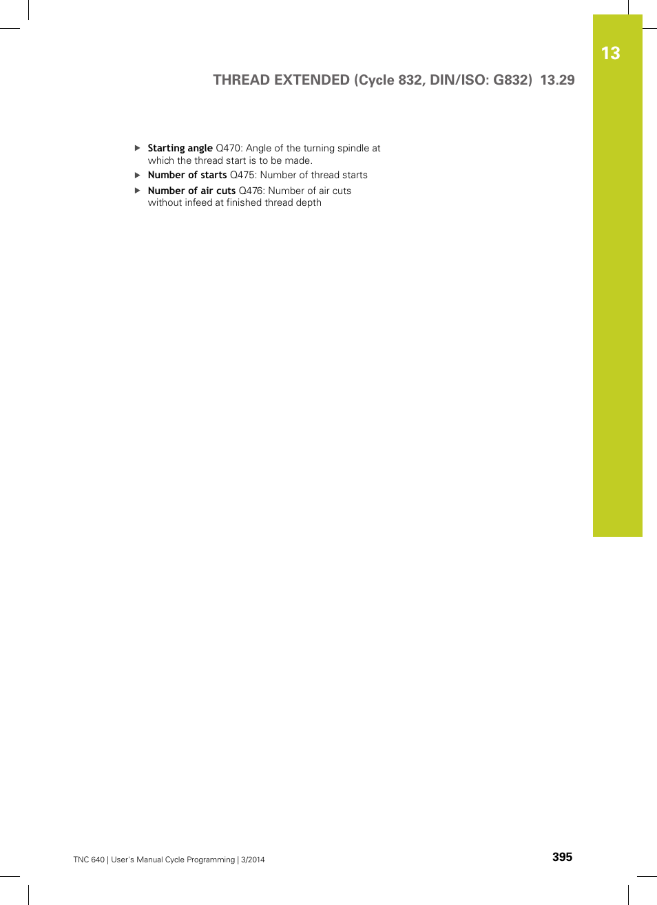 HEIDENHAIN TNC 640 (34059x-04) Cycle programming User Manual | Page 395 / 603