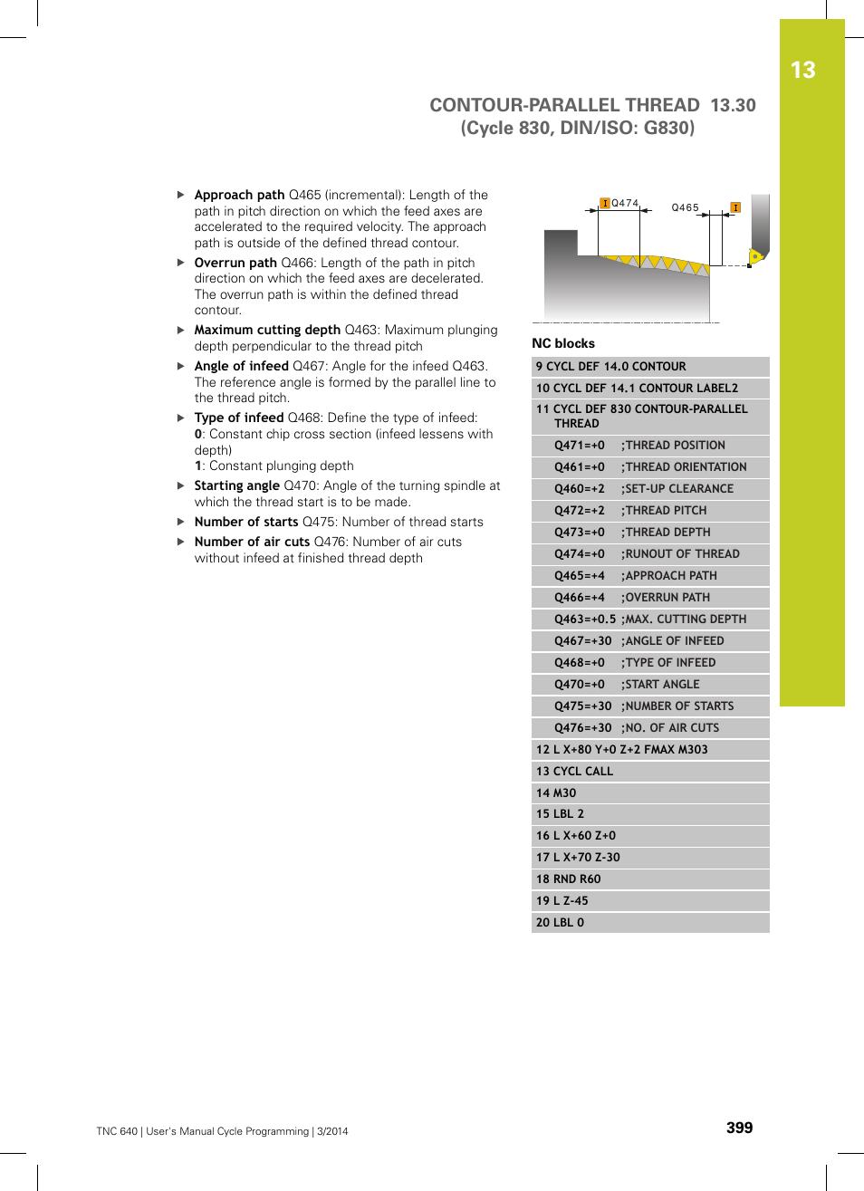 HEIDENHAIN TNC 640 (34059x-04) Cycle programming User Manual | Page 399 / 603