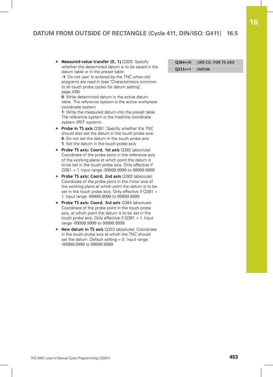 HEIDENHAIN TNC 640 (34059x-04) Cycle programming User Manual | Page 453 / 603