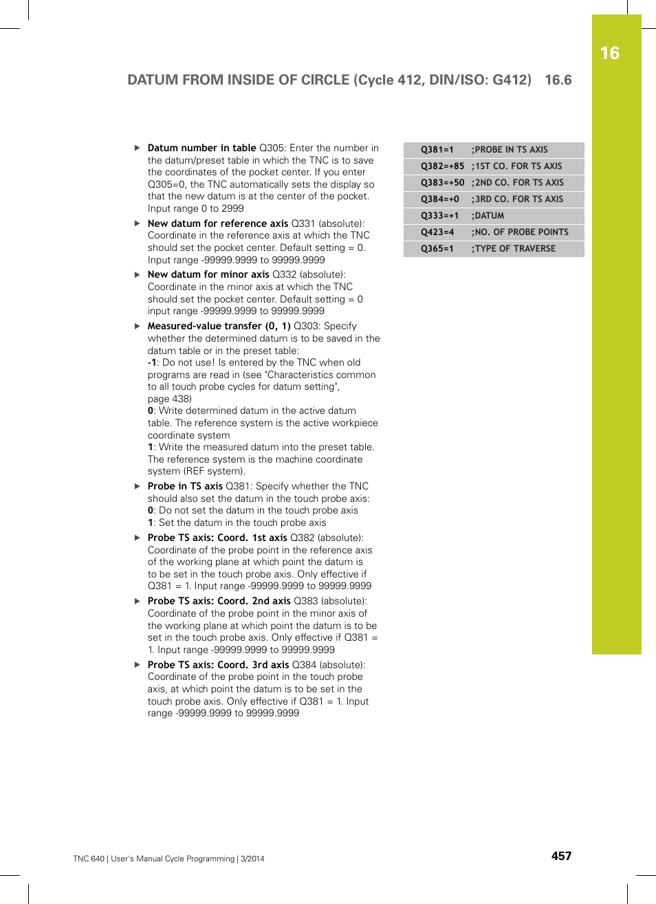 HEIDENHAIN TNC 640 (34059x-04) Cycle programming User Manual | Page 457 / 603