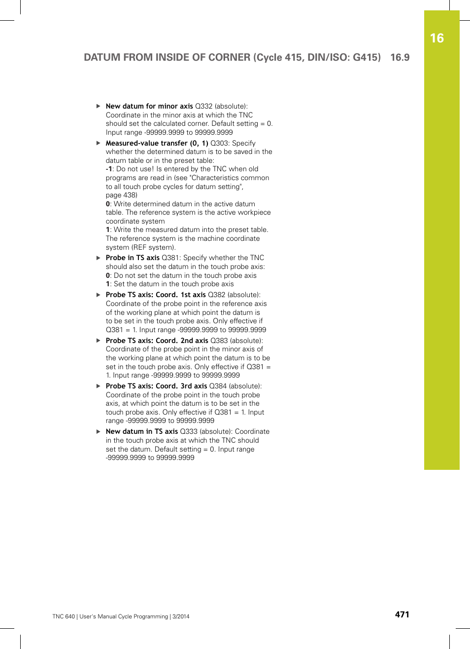 HEIDENHAIN TNC 640 (34059x-04) Cycle programming User Manual | Page 471 / 603