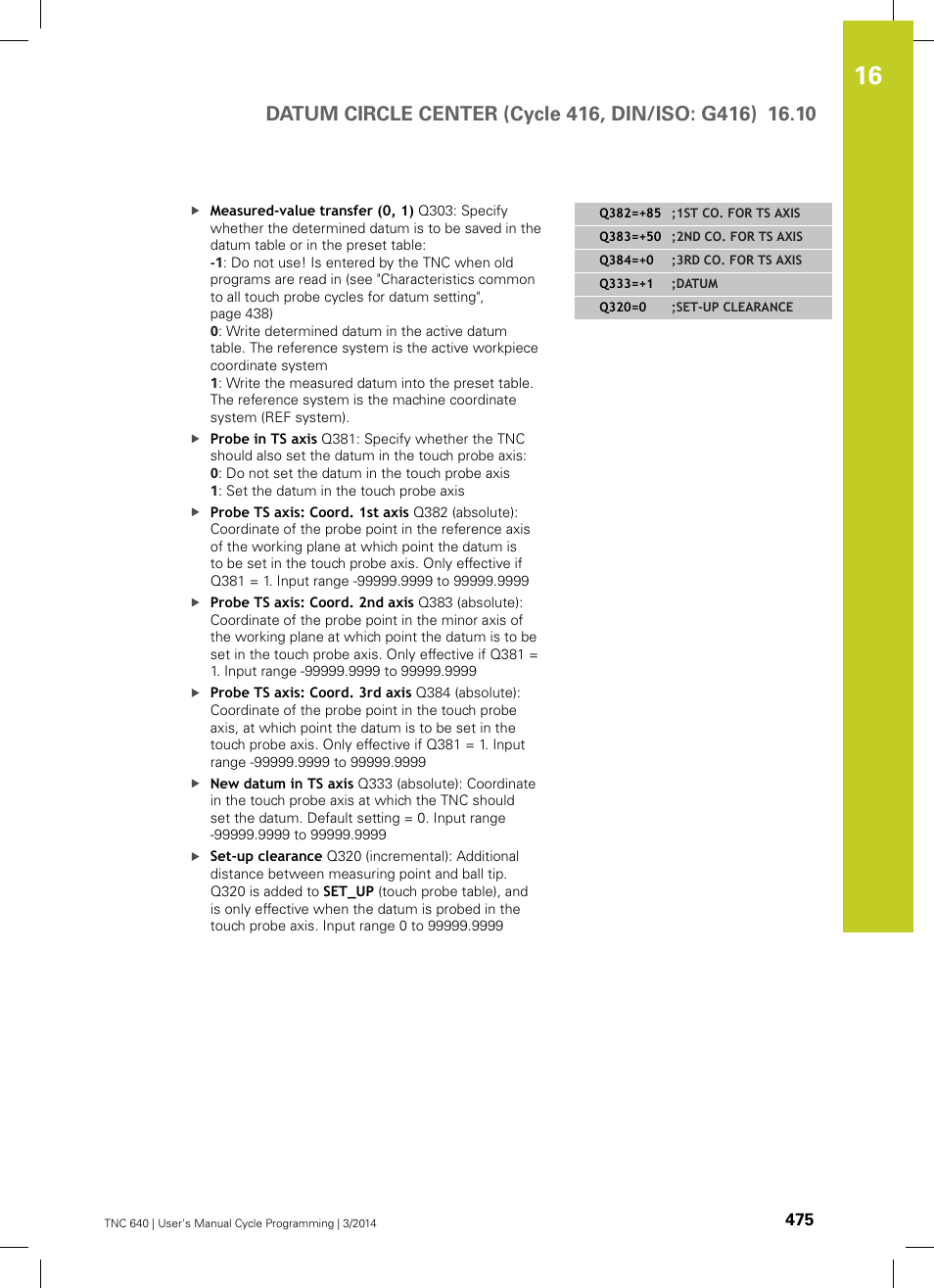 HEIDENHAIN TNC 640 (34059x-04) Cycle programming User Manual | Page 475 / 603