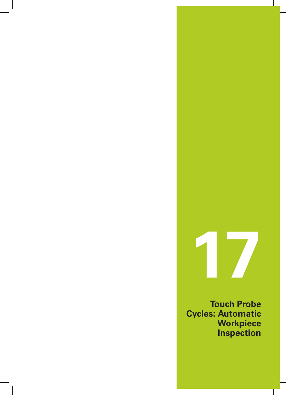 Touch probe cycles: automatic workpiece inspection | HEIDENHAIN TNC 640 (34059x-04) Cycle programming User Manual | Page 489 / 603