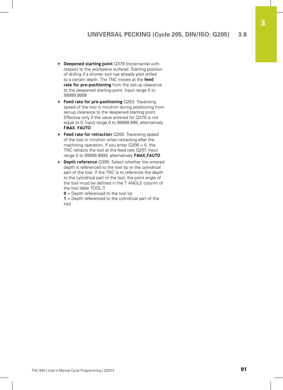 HEIDENHAIN TNC 640 (34059x-04) Cycle programming User Manual | Page 91 / 603