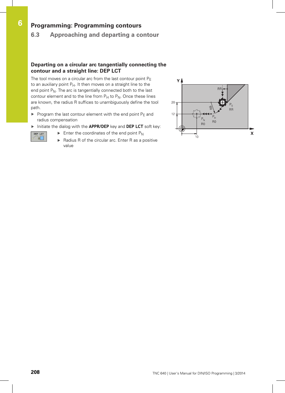 HEIDENHAIN TNC 640 (34059x-04) ISO programming User Manual | Page 208 / 645