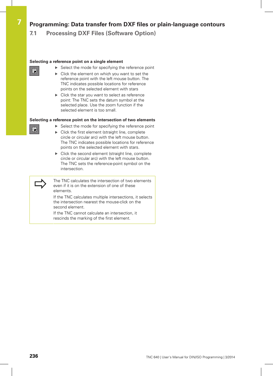 HEIDENHAIN TNC 640 (34059x-04) ISO programming User Manual | Page 236 / 645