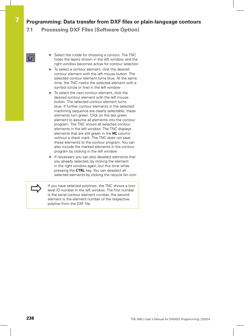 HEIDENHAIN TNC 640 (34059x-04) ISO programming User Manual | Page 238 / 645