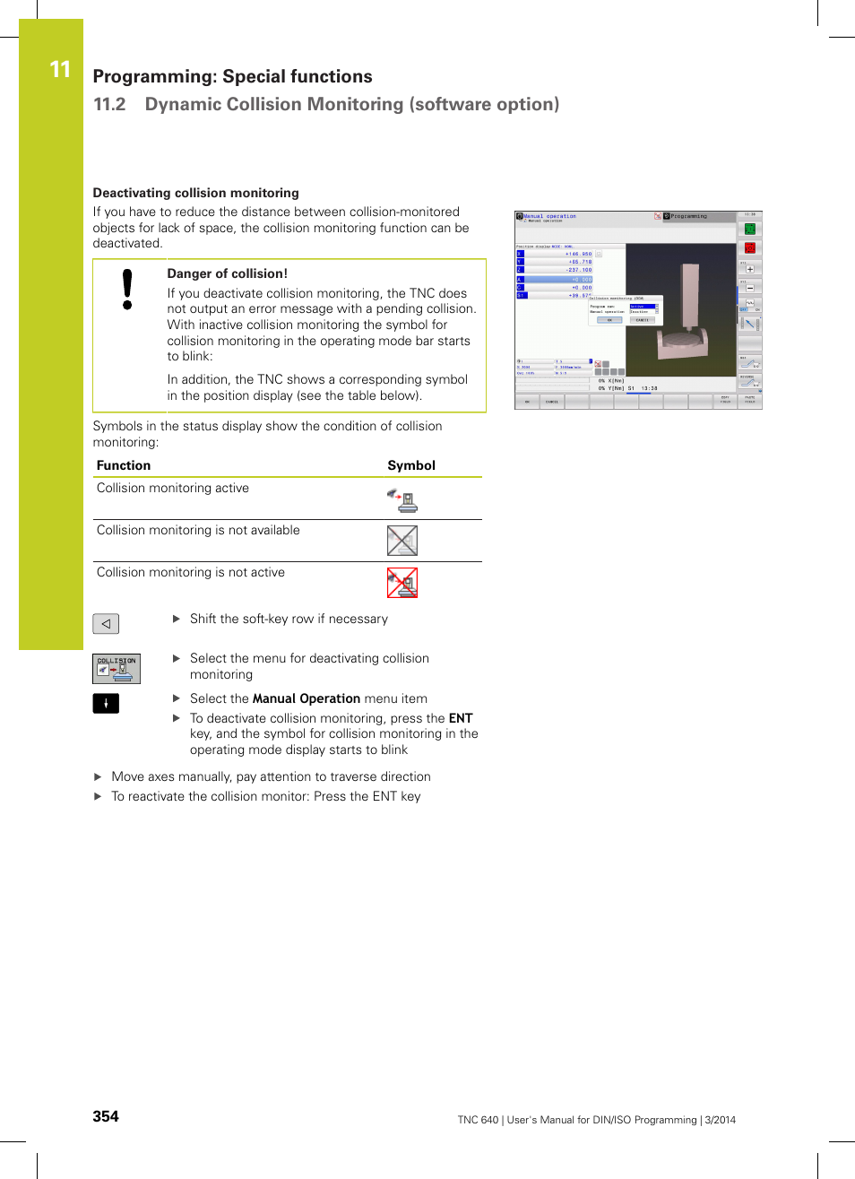 HEIDENHAIN TNC 640 (34059x-04) ISO programming User Manual | Page 354 / 645