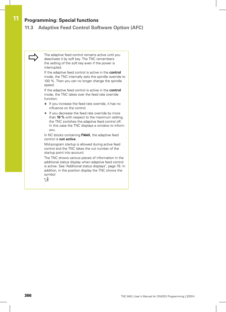 HEIDENHAIN TNC 640 (34059x-04) ISO programming User Manual | Page 366 / 645