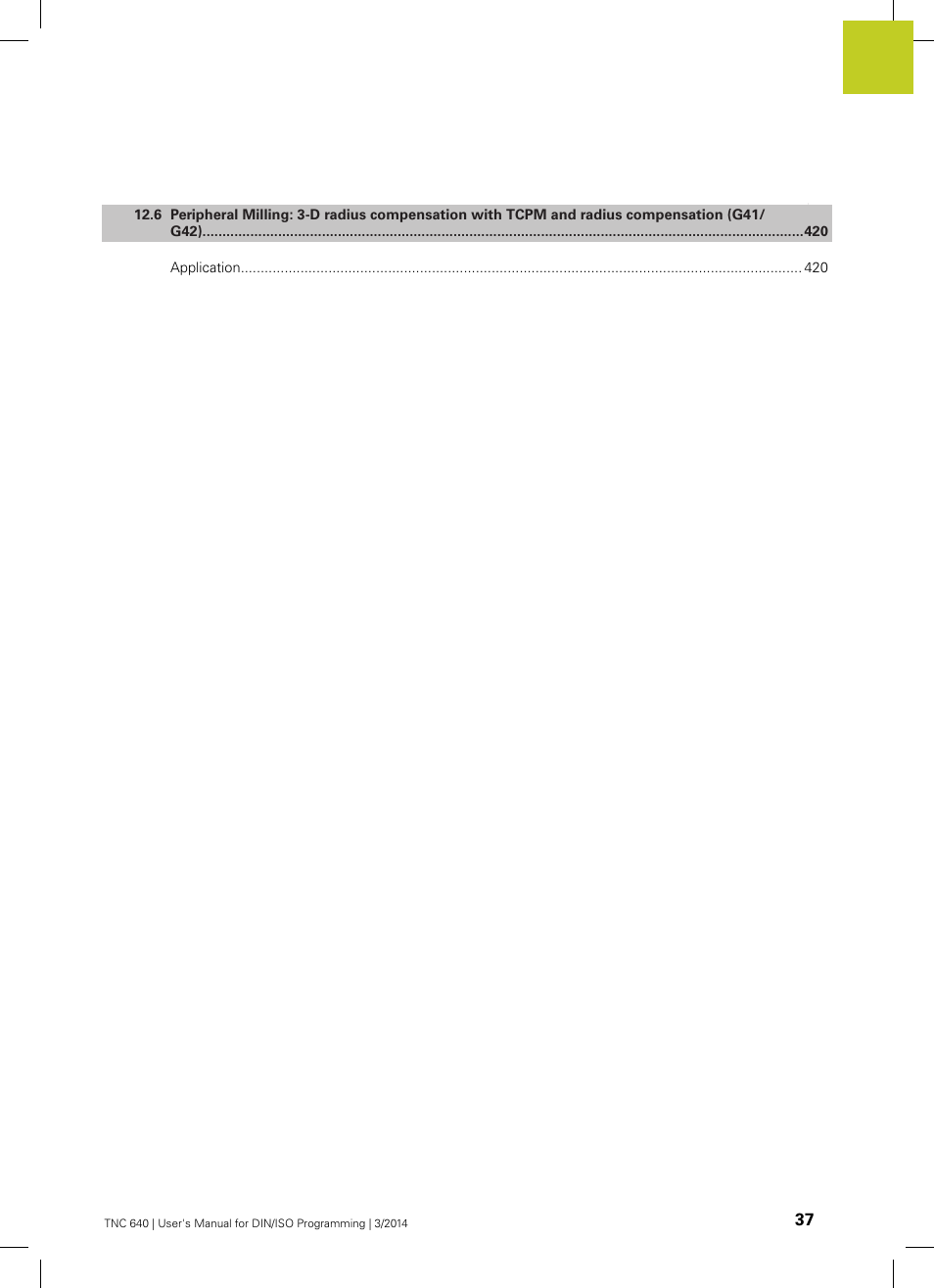 HEIDENHAIN TNC 640 (34059x-04) ISO programming User Manual | Page 37 / 645